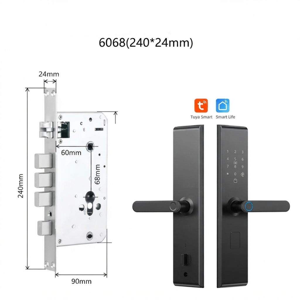 Cerradura Inteligente ZEFIR Para Interiores (Versión Wifi)