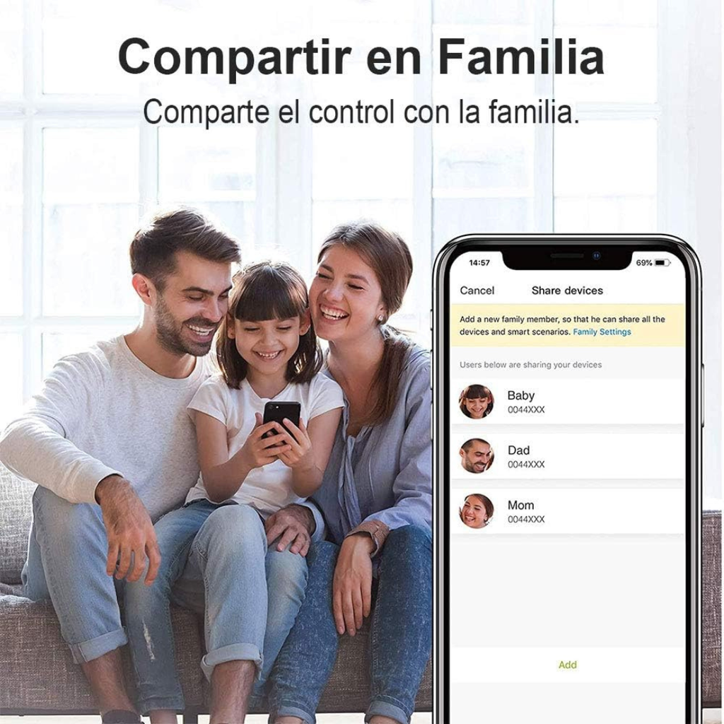 Mini Enchufe Inteligente Wi-Fi 16A – Control Total y Voz (Tuya / Alexa / Google)