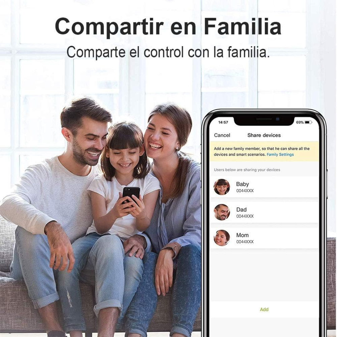 Mini Enchufe Inteligente Wi-Fi 16A – Control Total y Voz (Tuya / Alexa / Google)